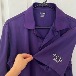 Men’s PING TCU Golf Polo medium